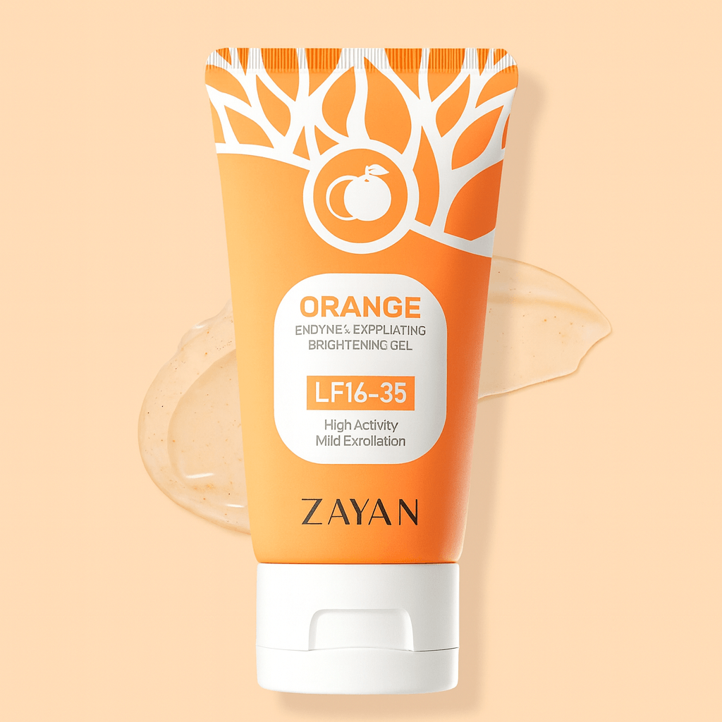 Orange Brightening Exfoliating Gel – Vitamin C Glow Booster for Smooth & Radiant Skin